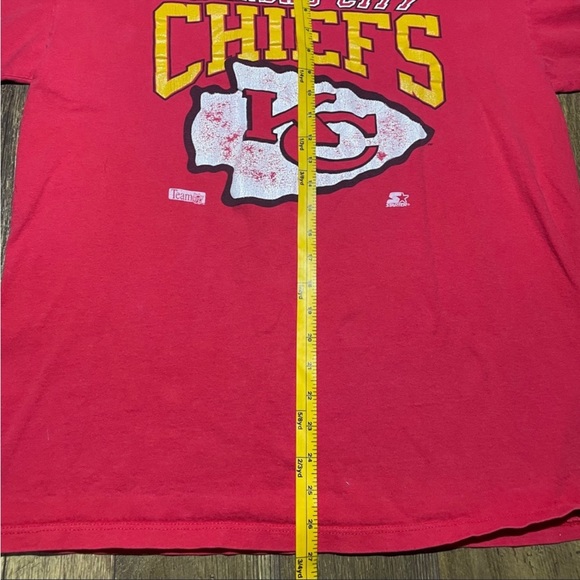 Vintage Chiefs Starter shirt - Picture 8 of 9